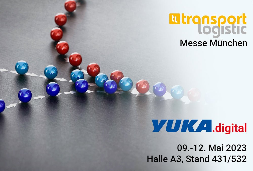 Yuka.digital als Aussteller auf der transport logistic München 2023 - Yukatrack