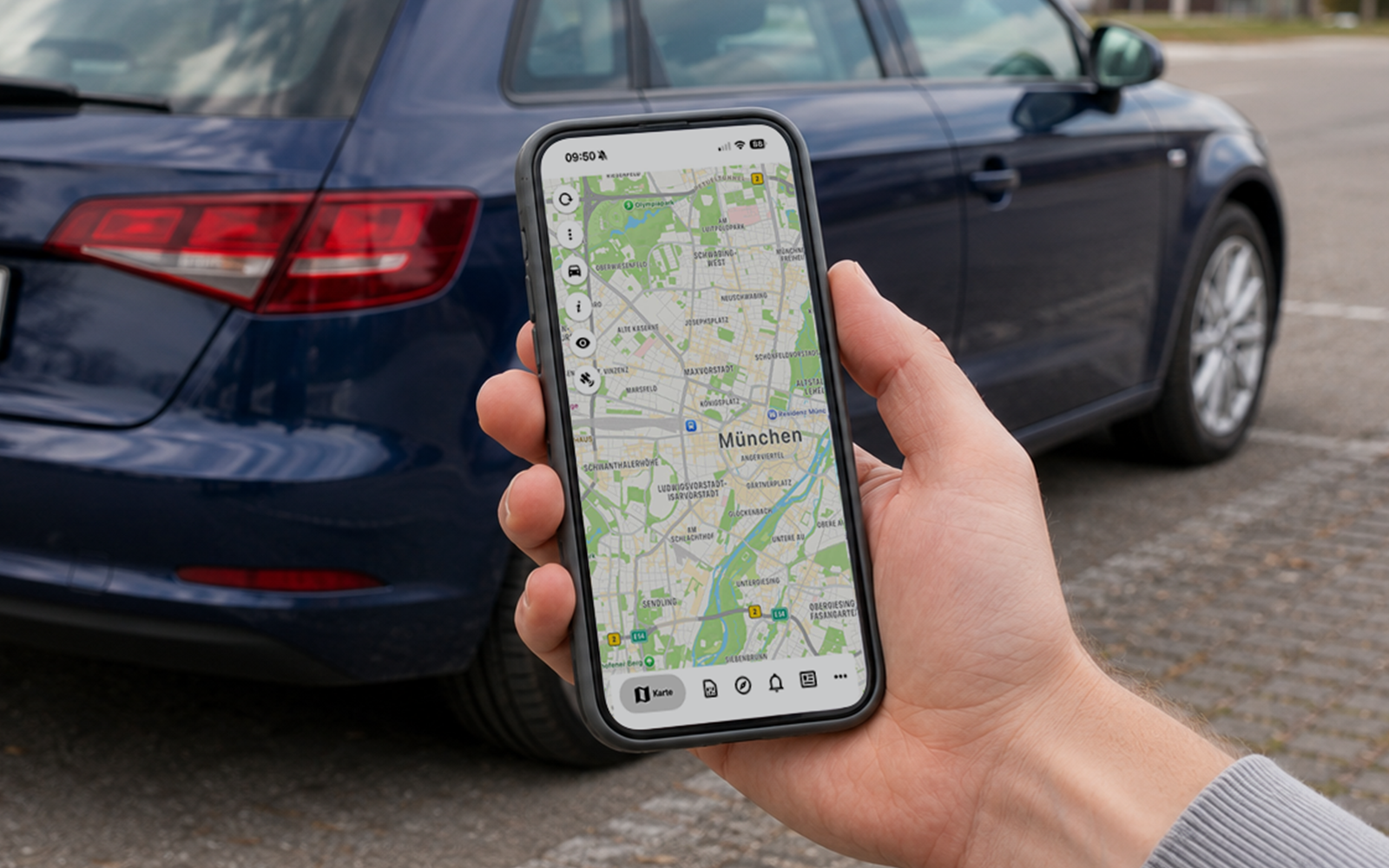 Dein Fahrzeug live tracken!