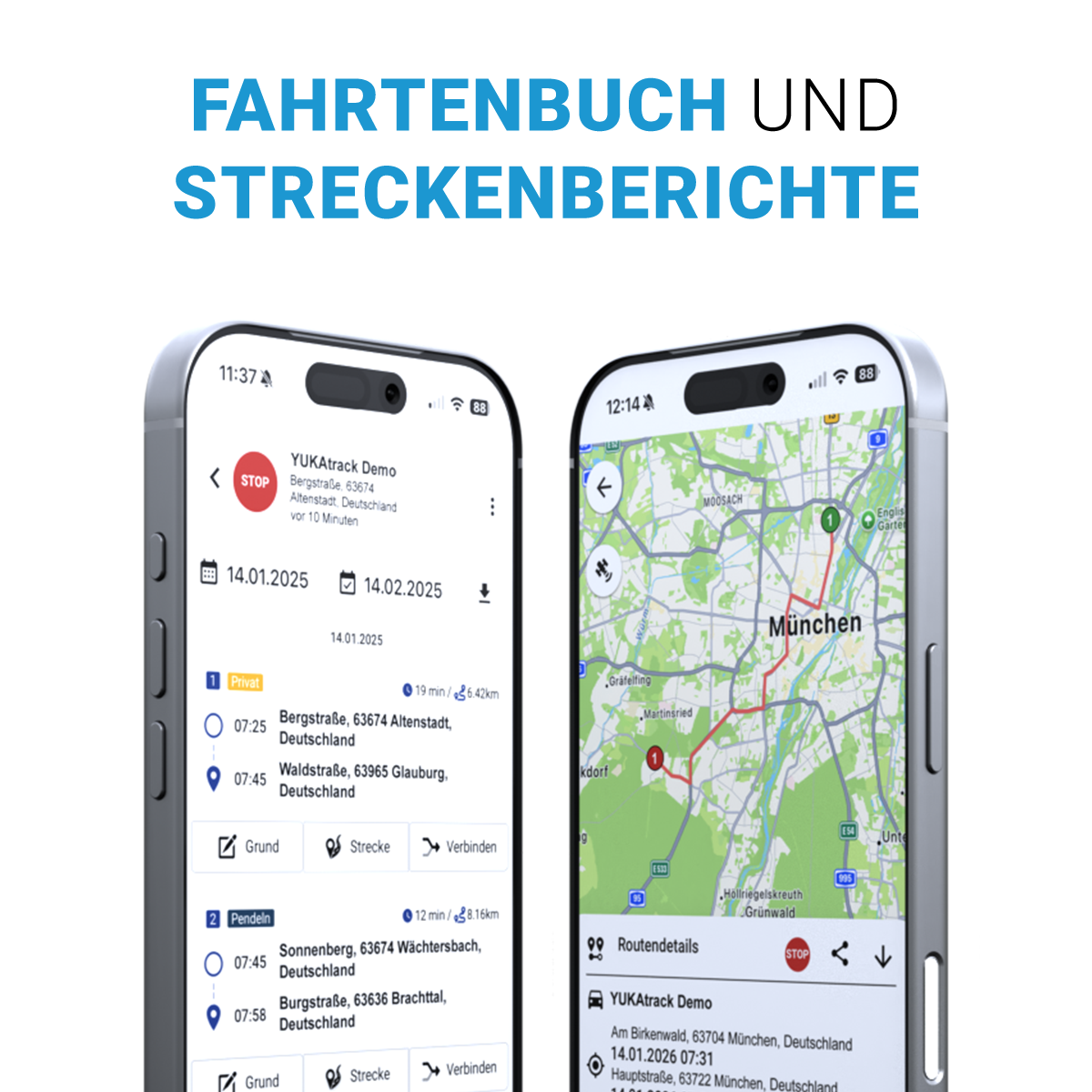 YUKAtrack OBD2 GPS Ortung Europaweit inkl. SIM-Karte und Datenflat für die Nutzung der App