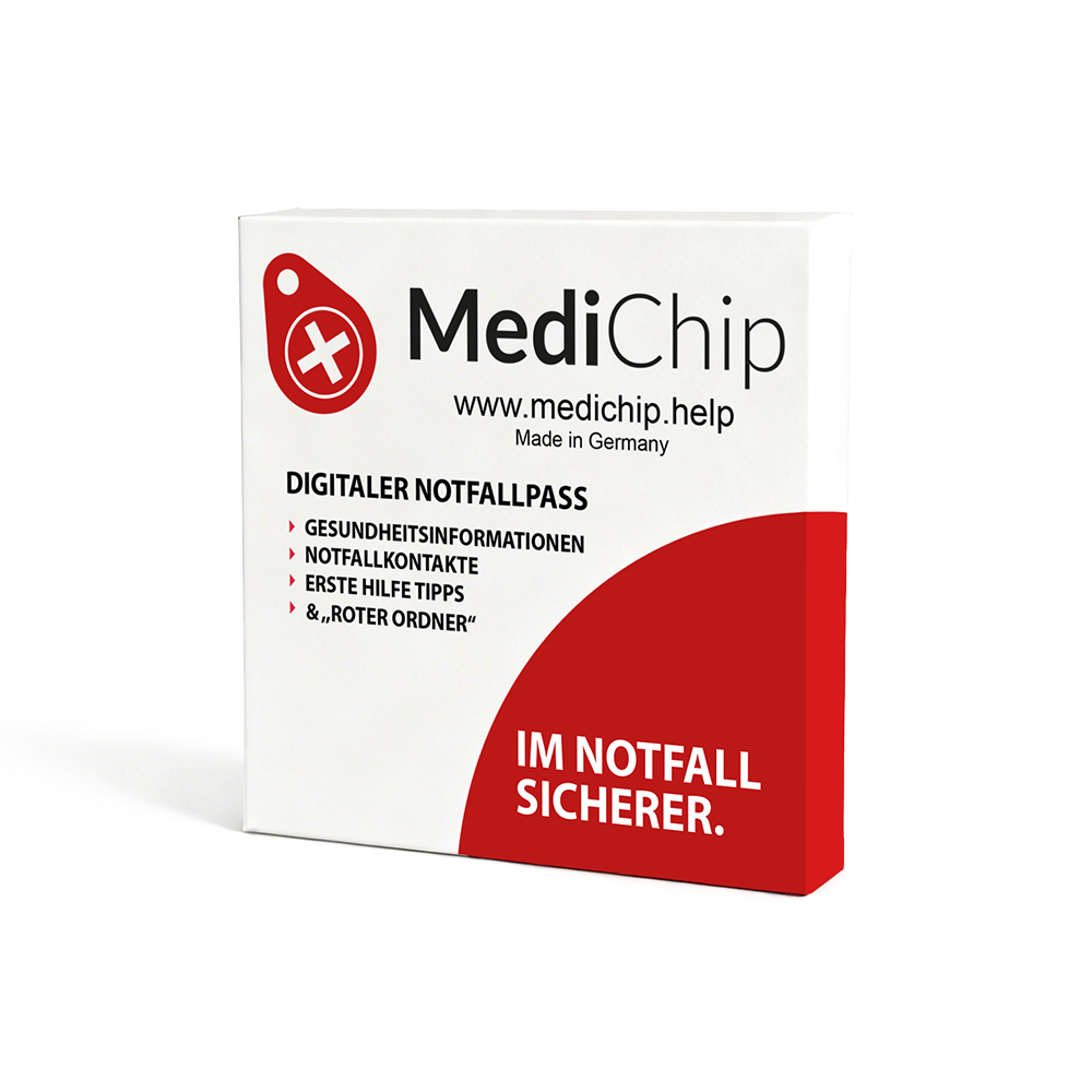 MediChip Karte – Digitaler Notfallpass mit QR-Code