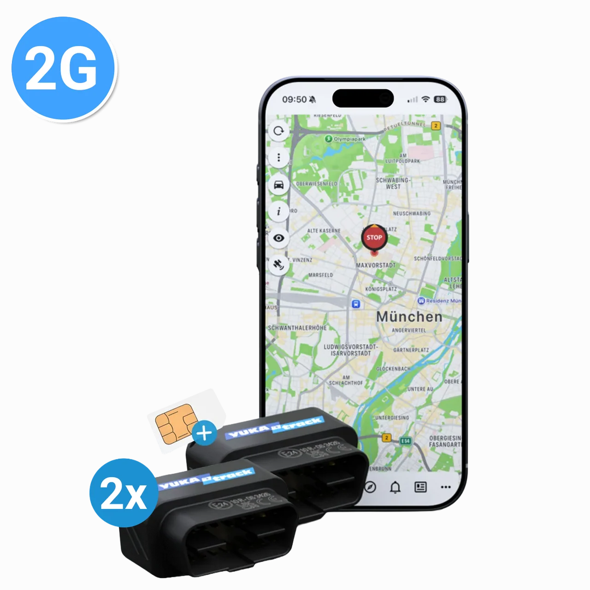 YUKAtrack Bundle - 2x OBD