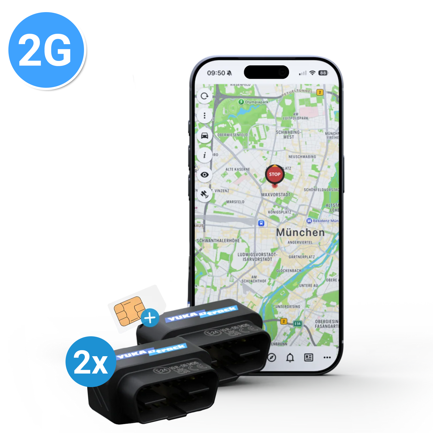 YUKAtrack Bundle - 2x OBD
