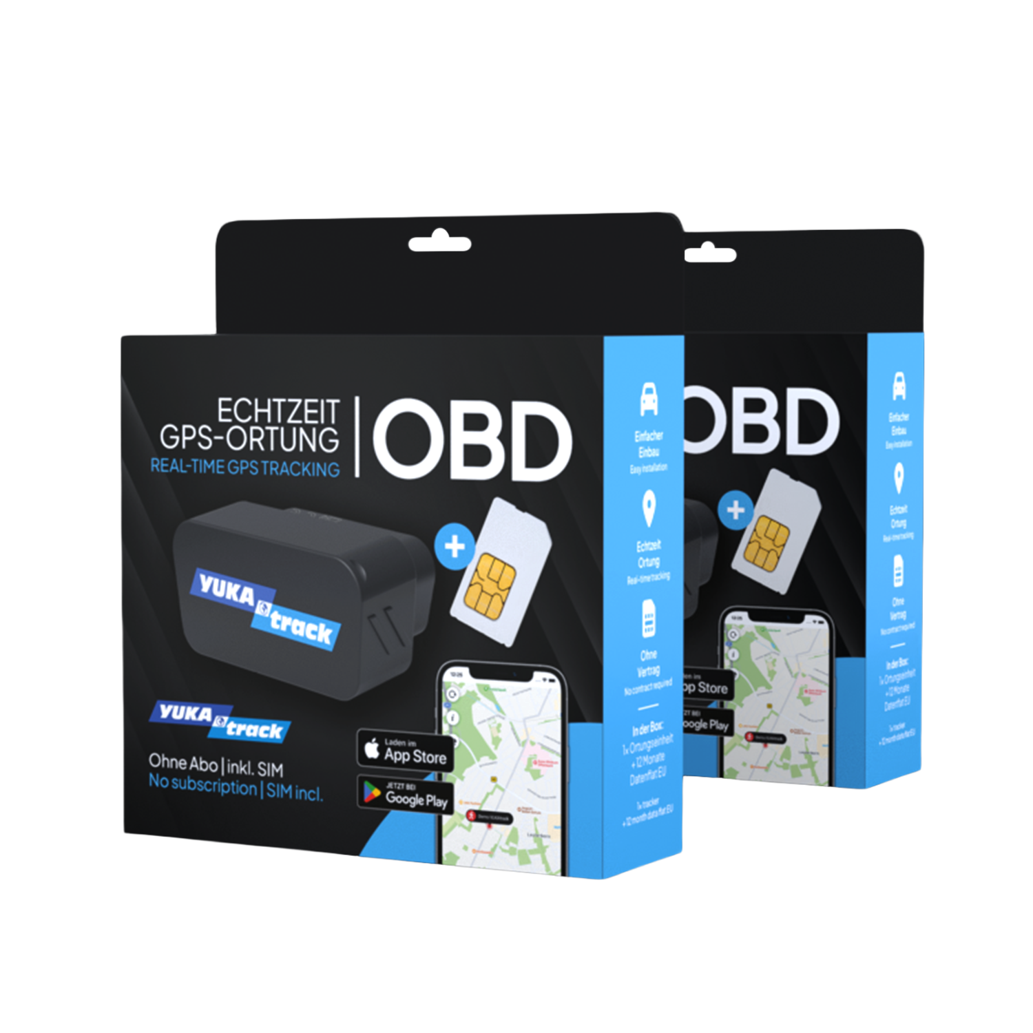 YUKAtrack Bundle - 2x OBD