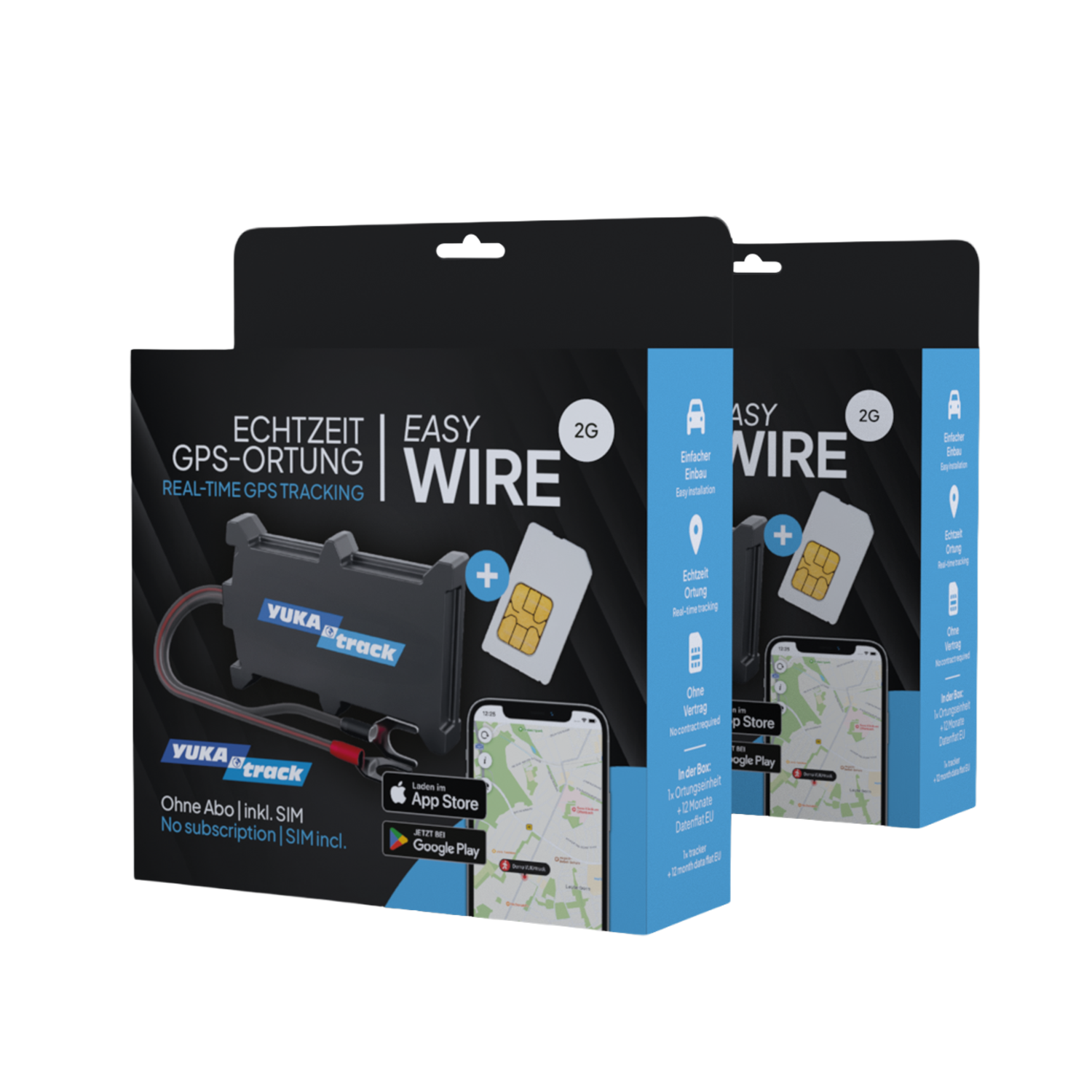 YUKAtrack Bundle - 2x easyWire