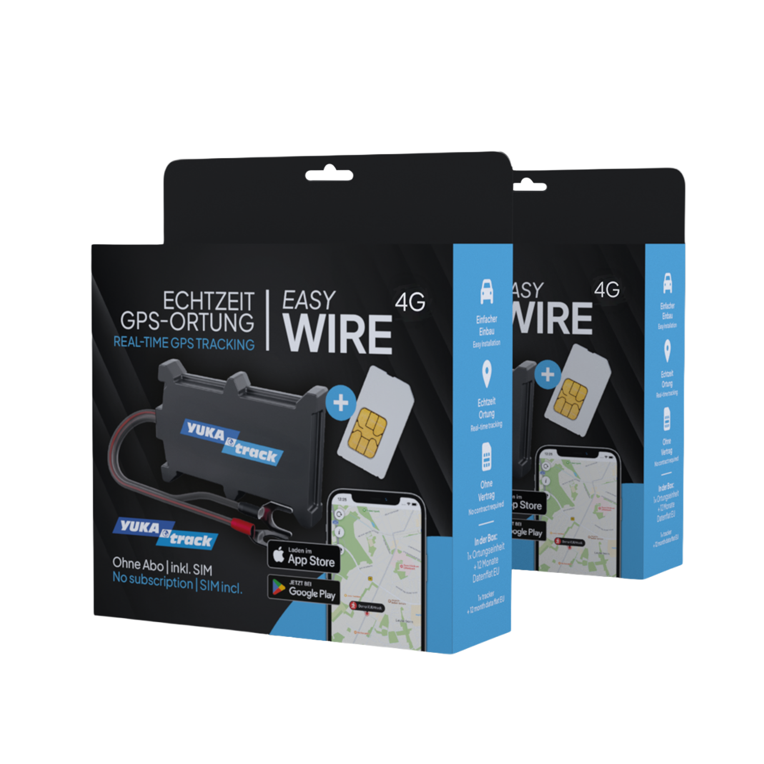 YUKAtrack Bundle - 2x easyWire 4G