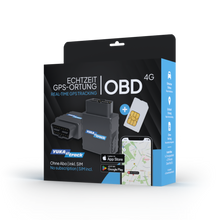 YUKAtrack OBD2 4G GPS Ortung Europaweit inkl. SIM-Karte und Datenflat für die Nutzung der App