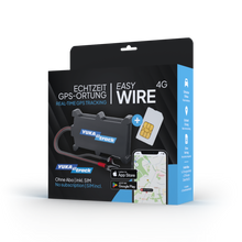 YUKAtrack easyWire 4G GPS Ortung Europaweit inkl. SIM-Karte und Datenflat für die Nutzung der App