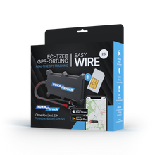 YUKAtrack easyWire GPS Ortung Europaweit inkl. SIM-Karte und Datenflat für die Nutzung der App
